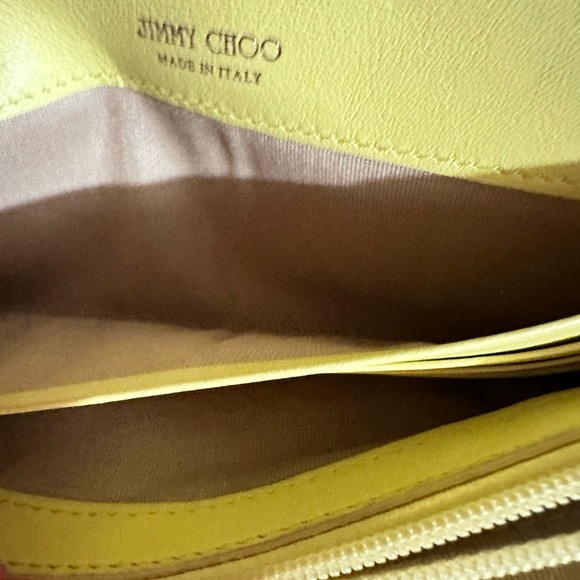 Jimmy Choo Yellow Star-Studded Leather Wallet
Authentic - Picture 2 of 10